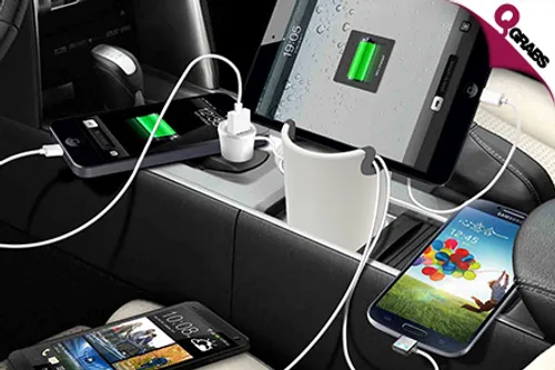 For QR69, Keep Your Phone Stable with a MiLi World Cup Car Charging Holder! (QR143 Value)